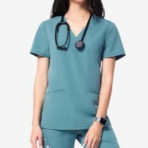 FIGS hydro green scrub set size small